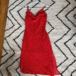 Oh Polly / Princess Polly asymmetrical midi dress